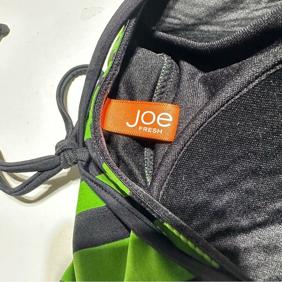 Joe Fresh Green Lightly Padded Removable Halter One Piece Swimsuit Size Small - Picture 6 of 11